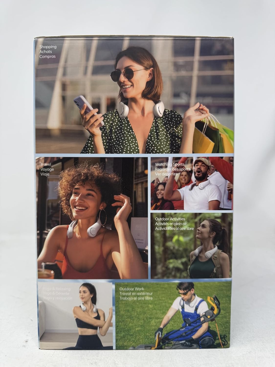 Jisulife Neck fan- Hands free 2 Pack
