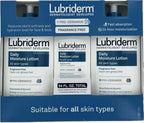 Lubriderm Daily Moisture Lotion Fragrance Free 3-pack