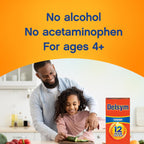 Delsym 12 Hour Cough Medicine for Adults, Powerful Relief for 12 Hours, Cough Suppressant Liquid with Extended-Release Dextromethorphan, Orange Flavor Liquid Cough Syrup, 5 Fl Oz (Pack of 1)