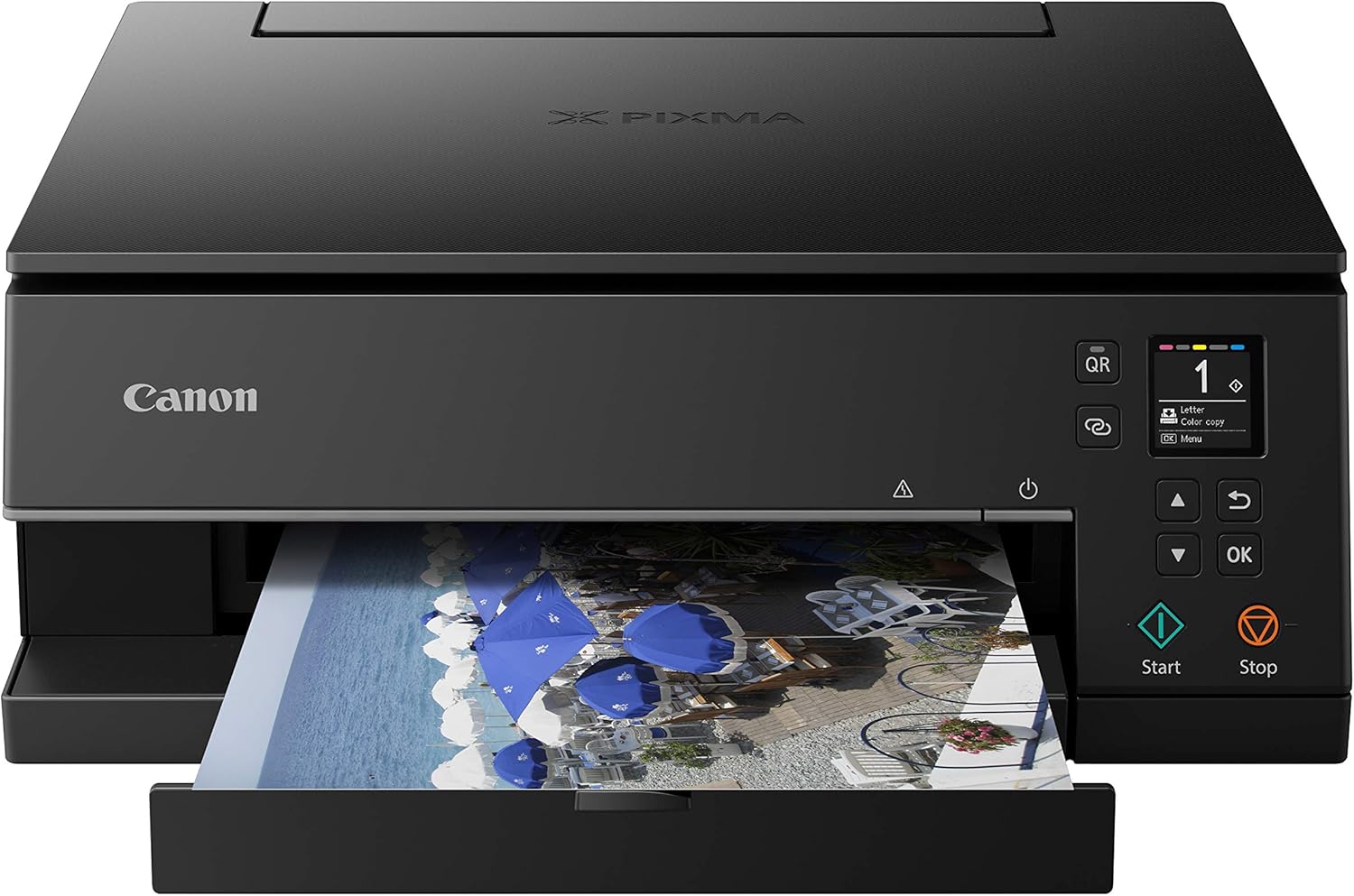 Canon Pixma TS6320 Wireless All-in-One Photo Printer with Copier, Scanner and Mobile Printing, Black, Amazon Dash Replenishment