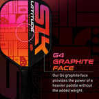 Selkirk Sport 2024 SLK Latitude 2.0 Pickleball Paddle | G4 Graphite Pickleball Paddle Face | Rev-Core+ Technology with SpinFlex Surface | Redesigned for Performance and Control
