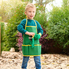Red Toolbox Kids' Garden Tool Set Childrens 23-Piece Gardening Kit, Hands-on Learning Experience for Kids 3+