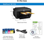 WorkForce WF-7210 Wireless Wide-format Color Inkjet Printer with Wi-Fi Direct and Ethernet, Amazon Dash Replenishment Ready