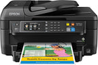 Epson WF-2760 All-in-One Wireless Color Printer with Scanner, Copier, Fax, Ethernet, Wi-Fi Direct & NFC, Works with Alexa