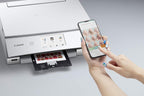 Canon TS8320 All in One Wireless Color Printer, Copier, Scanner, Home Inkjet Printerwith Mobile Printing, White, Works with Alexa