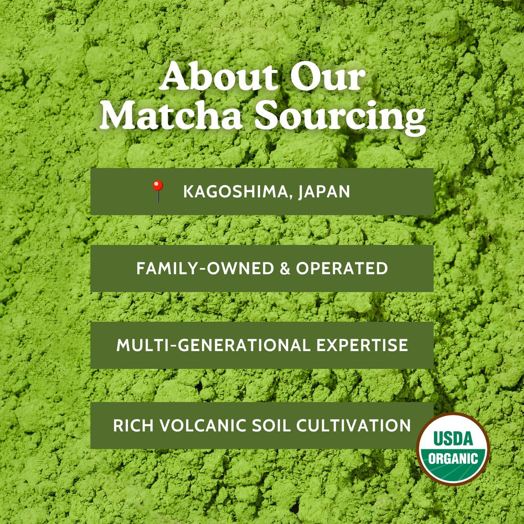 SEN CHA Naturals Organic Everyday Matcha Powder, Authentic Japanese Green Tea, Premium First & Second Harvest Culinary and Ceremonial Grade Matcha Powder, Lattes & Baking, 12oz Bag (1 Pack)