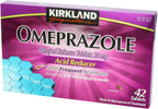 Kirkland Signature Omeprazole Delayed Release, Acid Reducer Tablets 20 mg, 42 Count