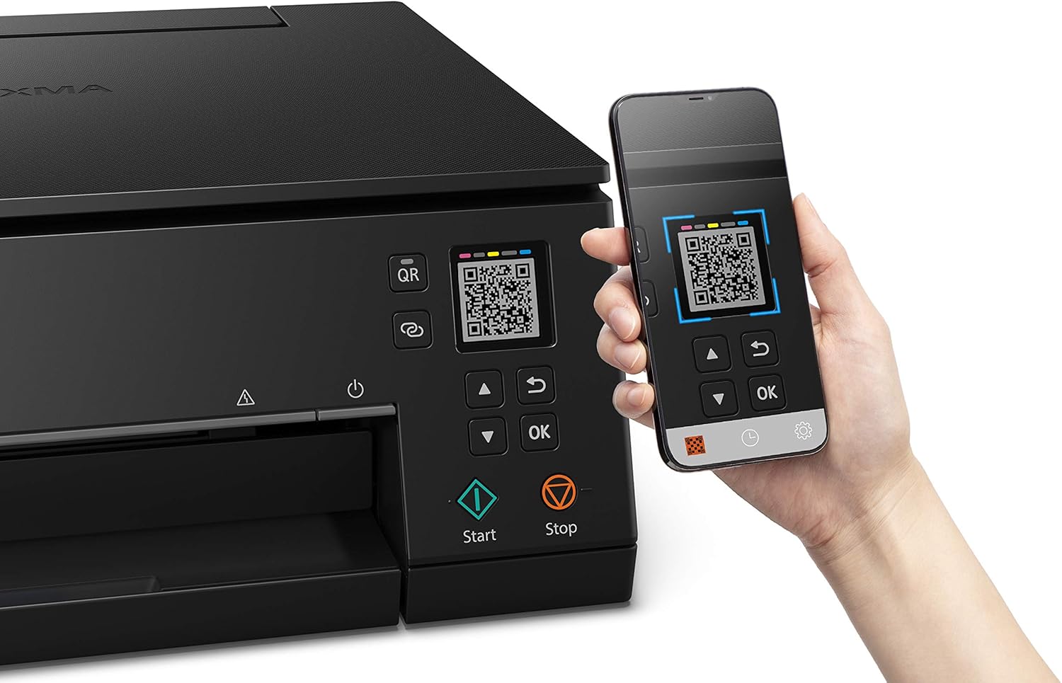 Canon Pixma TS6320 Wireless All-in-One Photo Printer with Copier, Scanner and Mobile Printing, Black, Amazon Dash Replenishment