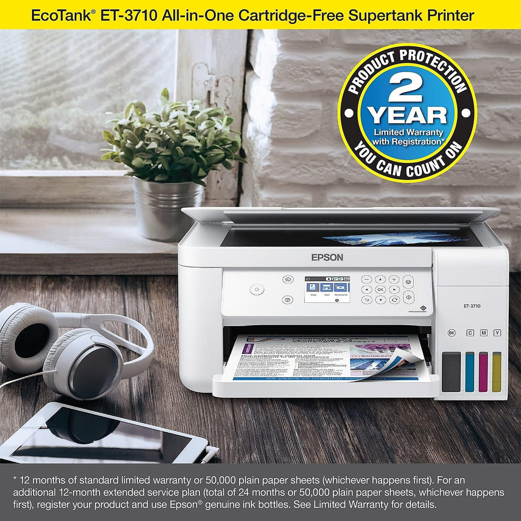 ECOTANK ET-3710 All-in-ONE Printer White