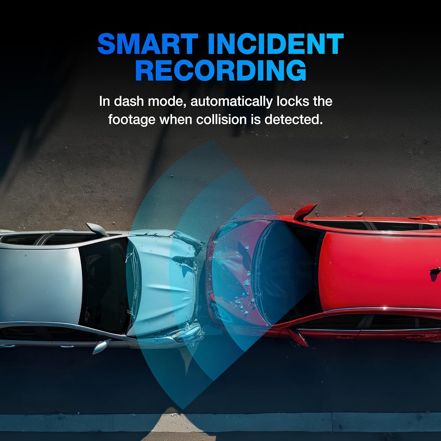 Type S 4K Mini Dash Cam & Body Camera with Voice Control, Video Stabilization, G-Sensor Incident Detection, Loop Recording, 32GB Card Included, Compact Car Dash Camera for Driving & Personal Safety