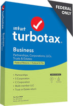 [Old Version] TurboTax Business 2020 Desktop Tax Software, Federal Return Only + Federal E-file [PC Disc]