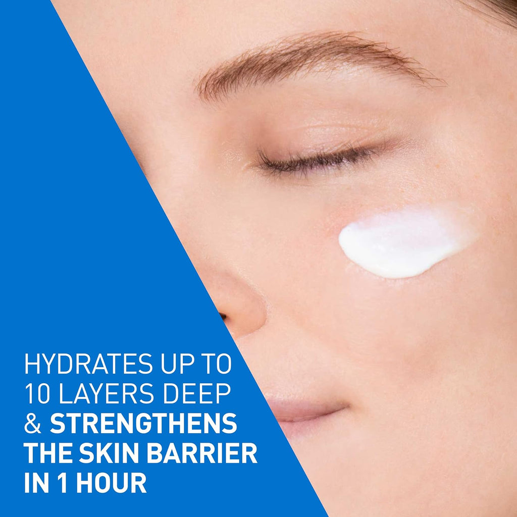 CeraVe AM Moisturizing Facial Lotion w/ Sunscreen SPF 30, 3 Oz (Pack of 2)