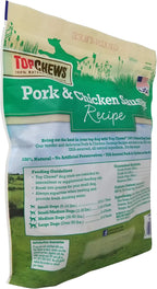 Top Chews Pork & Chicken Sausage Dog Treats, 100% Natural (36 Oz, 2.25 LBS)
