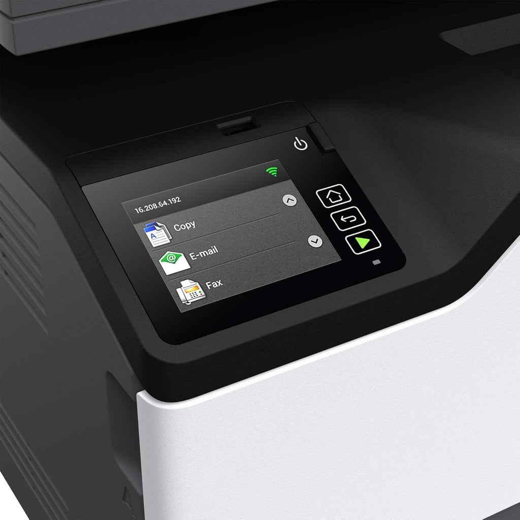 Lexmark MC3224adwe Color Multifunction Laser Printer with Print, Copy, Fax, Scan and Wireless Capabilities, Two-Sided Printing with Full-Spectrum Security and Prints Up to 24 ppm (40N9050)