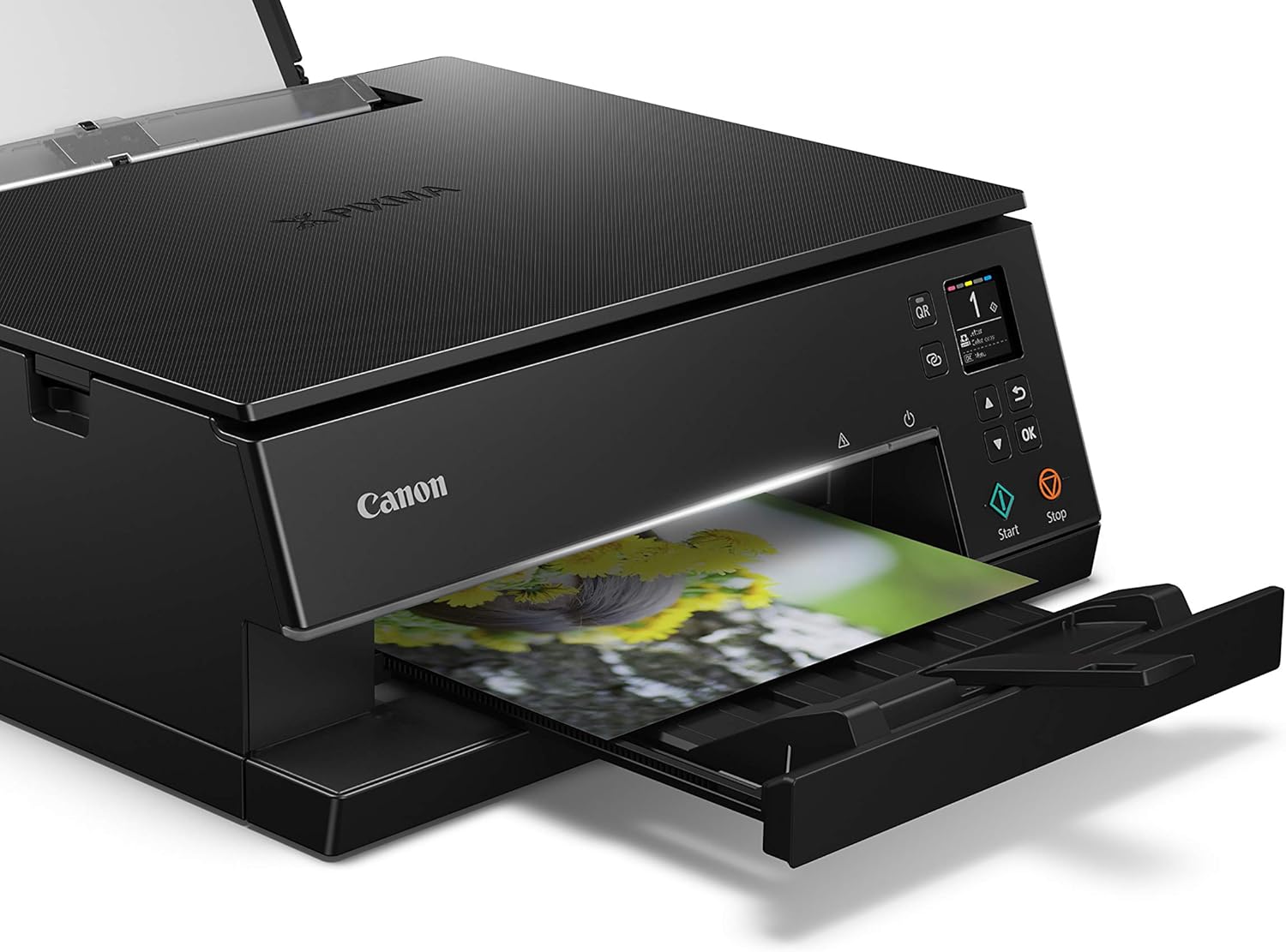 Canon Pixma TS6320 Wireless All-in-One Photo Printer with Copier, Scanner and Mobile Printing, Black, Amazon Dash Replenishment
