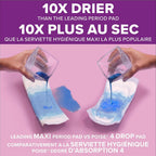 Poise Incontinence Pads for Women, Ultimate Absorbency, Long, Original Design, 108 Count (4 Packs of 27)