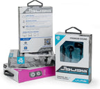 JLAB Audio JBuds Hi-Fi Noise-Reducing Ear Buds with Universal Microphone, Guaranteed for Life - Blue