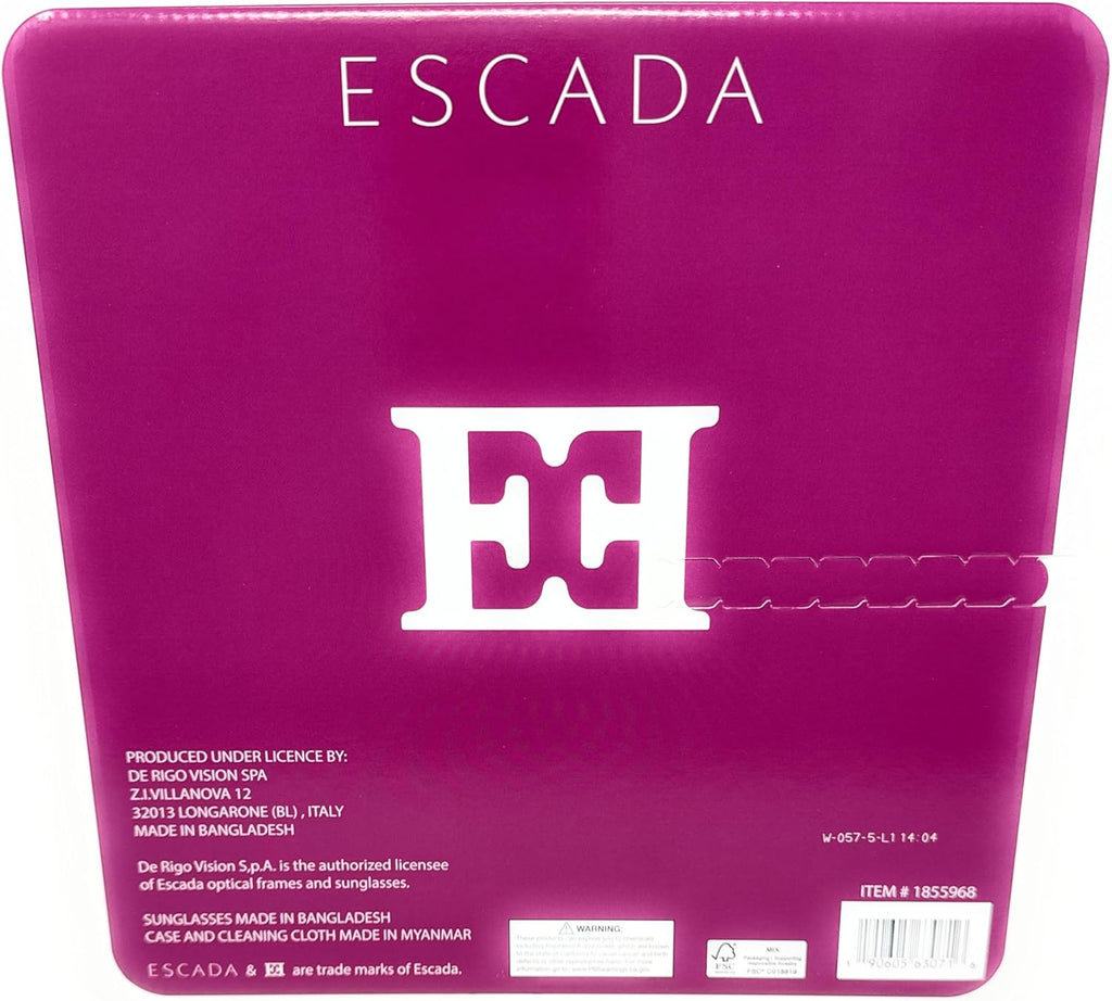 Escada Designer Women Sunglasses with Case- 100% UV Protection