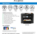 Epson WorkForce Pro WF-4730 Wireless All-in-One Color Inkjet Printer, Copier, Scanner with Wi-Fi Direct, Amazon Dash Replenishment Ready