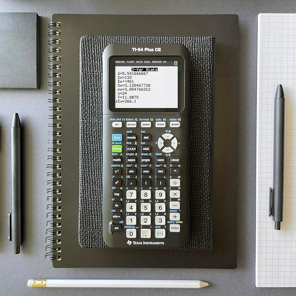 Texas Instruments TI-84 Plus CE Color Graphing Calculator, Black