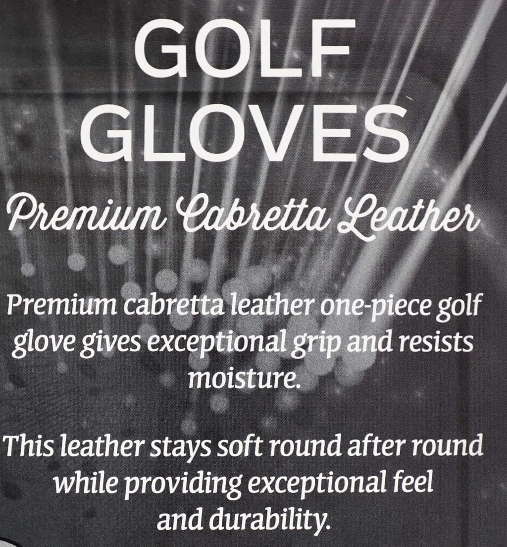 Kirkland Signature Golf Gloves Premium Cabretta Leather 4 pack