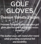 Kirkland Signature Golf Gloves Premium Cabretta Leather 4 pack