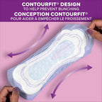 Poise Incontinence Pads for Women, Ultimate Absorbency, Long, Original Design, 108 Count (4 Packs of 27)