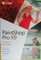 Corel(TM) PaintShop(R) Pro X9, Traditional Disc