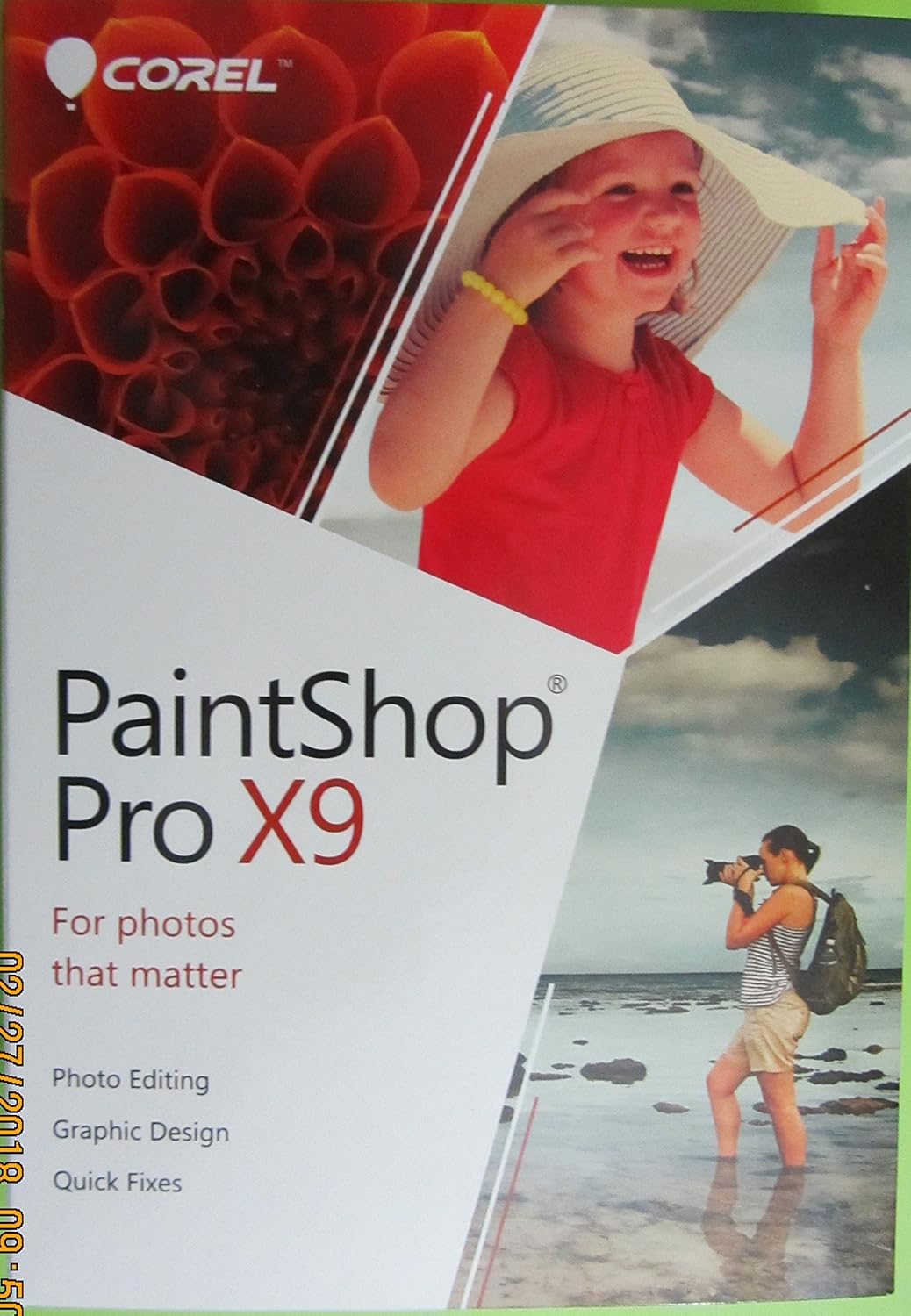 Corel(TM) PaintShop(R) Pro X9, Traditional Disc