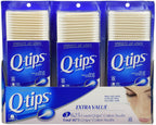 Q-tips Cotton Swabs 3 Packs of 625 Count