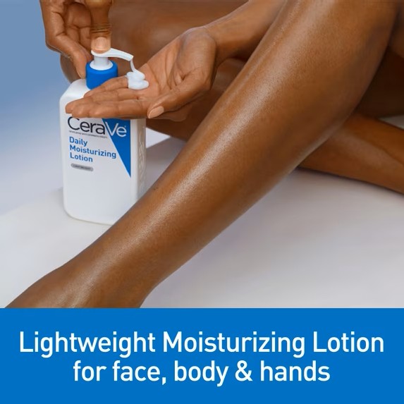 CeraVe Daily Moisturizing Lotion, Normal to Dry Skin, 16 fl oz, 2-pack