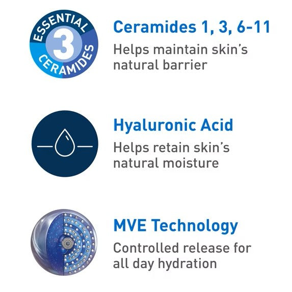 CeraVe Daily Moisturizing Lotion, Normal to Dry Skin, 16 fl oz, 2-pack