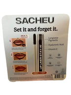 SACHEU lip liner packaging with product details on a white background