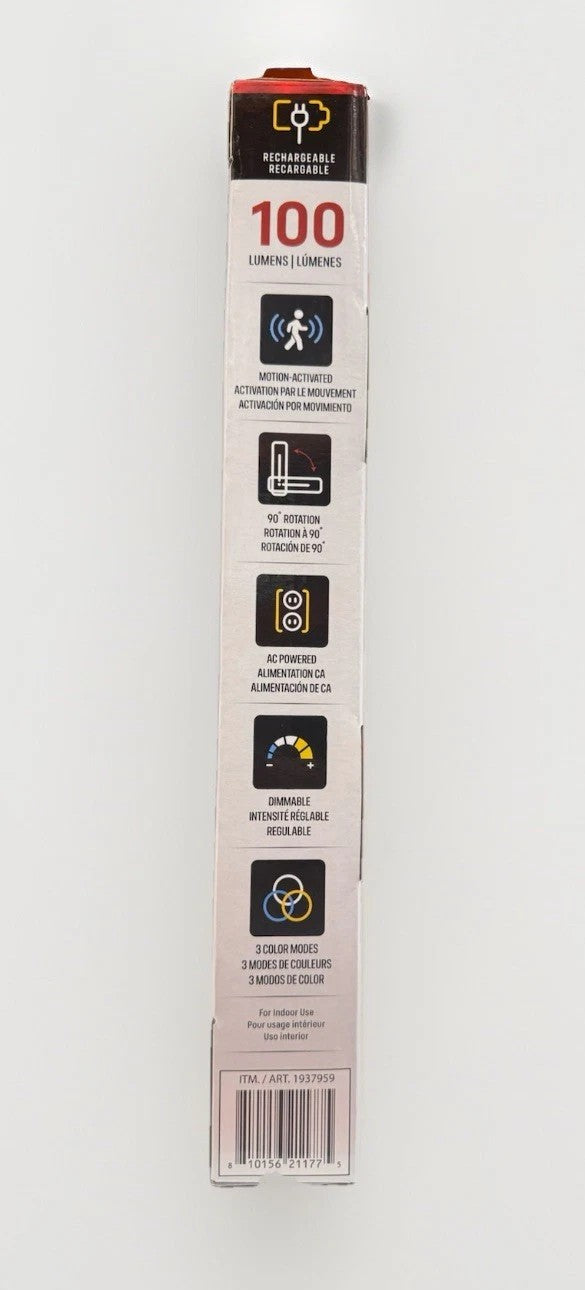 infinity x1 power failure night lights, motion sensor, power failure alert, 3 pack