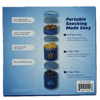 Whiskware Paw Patrol Snack stack, Marshall, Chase, Skye, Dishwasher Safe, 19 Oz Storage Size 3 pack