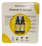 Mad Hippie Vitamin C Serum for Face 2-Pack – C + E + Ferulic Acid, Hyaluronic Acid, Stable Low-Irritation Formula, Brightening, 1.02 Fl Oz Ea