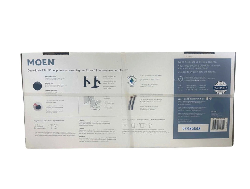 Moen Ellicott Single Handle Bathroom Faucet